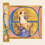 Illuminated E luttrell Psalter