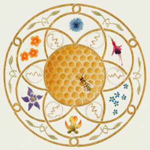 Waggle Dance by artist Toni Watts