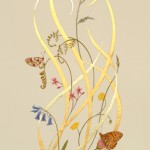 Butterflies art by traditional artist Toni Watts