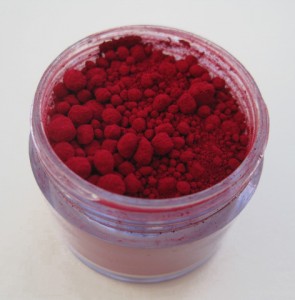 Carmine red pigment - dry