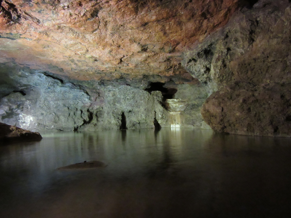 Clearwell Caves water